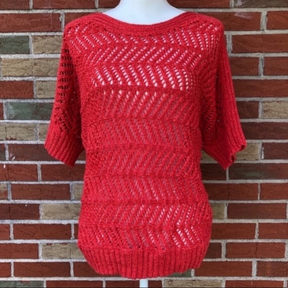 Chico's Sweaters - 🍂 Chico’s Short Sleeve Boat Neck Knit Sweater
